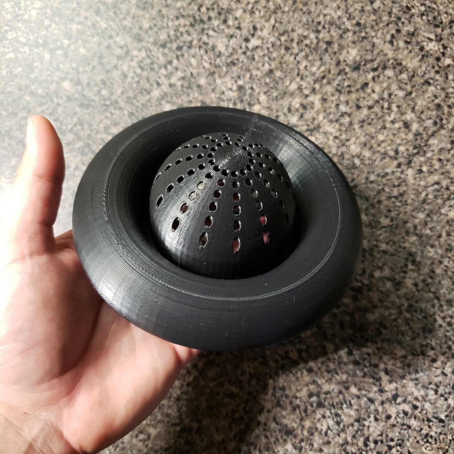 Floating Water Change Diffuser & Top Off Diffuser - Aquarium Safe 3D Printed ABS Plastic