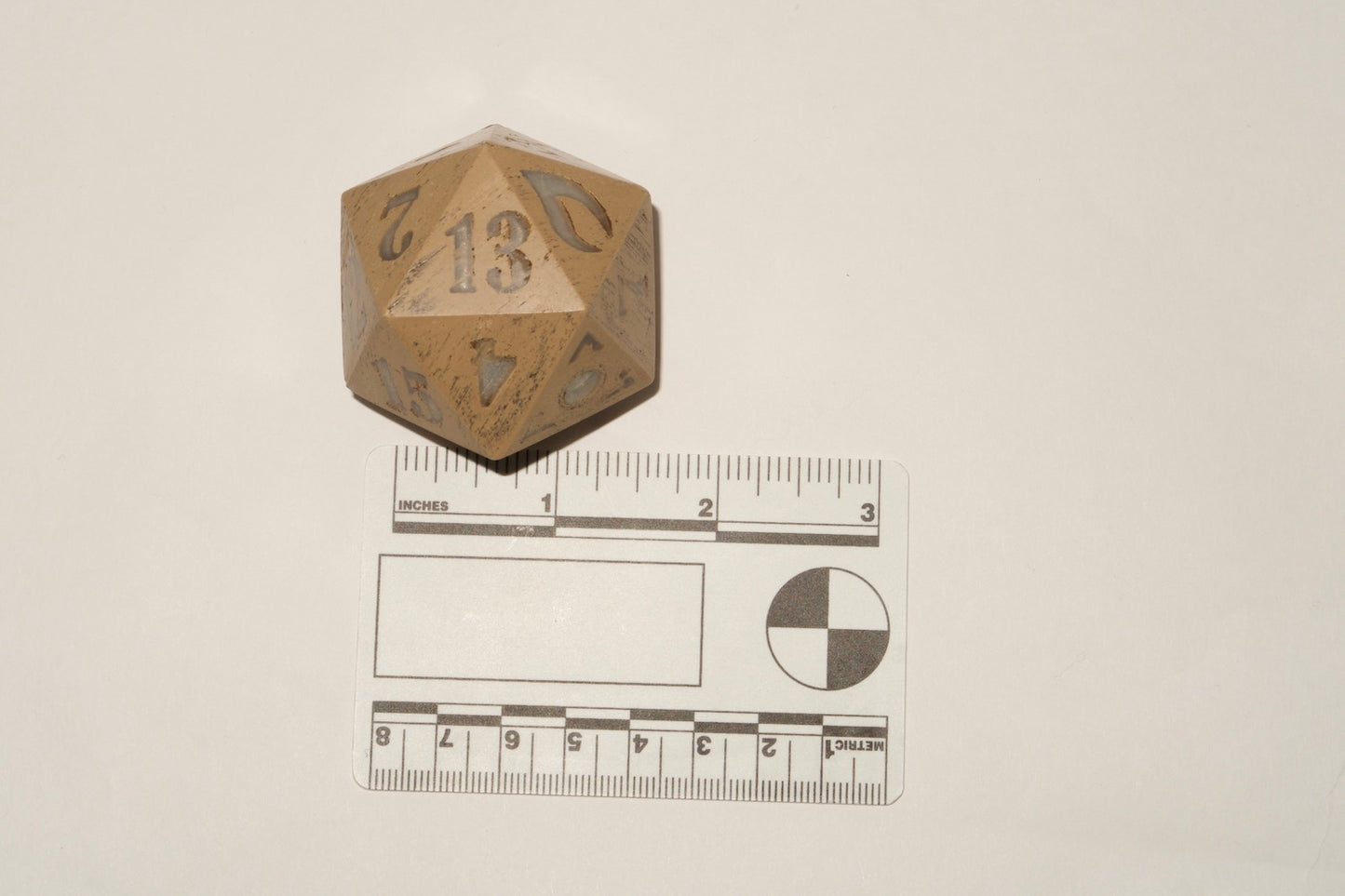 D20 Dice (FREE stand!) - 3D Printed ABS Plastic, Customizable, Dual Extruded
