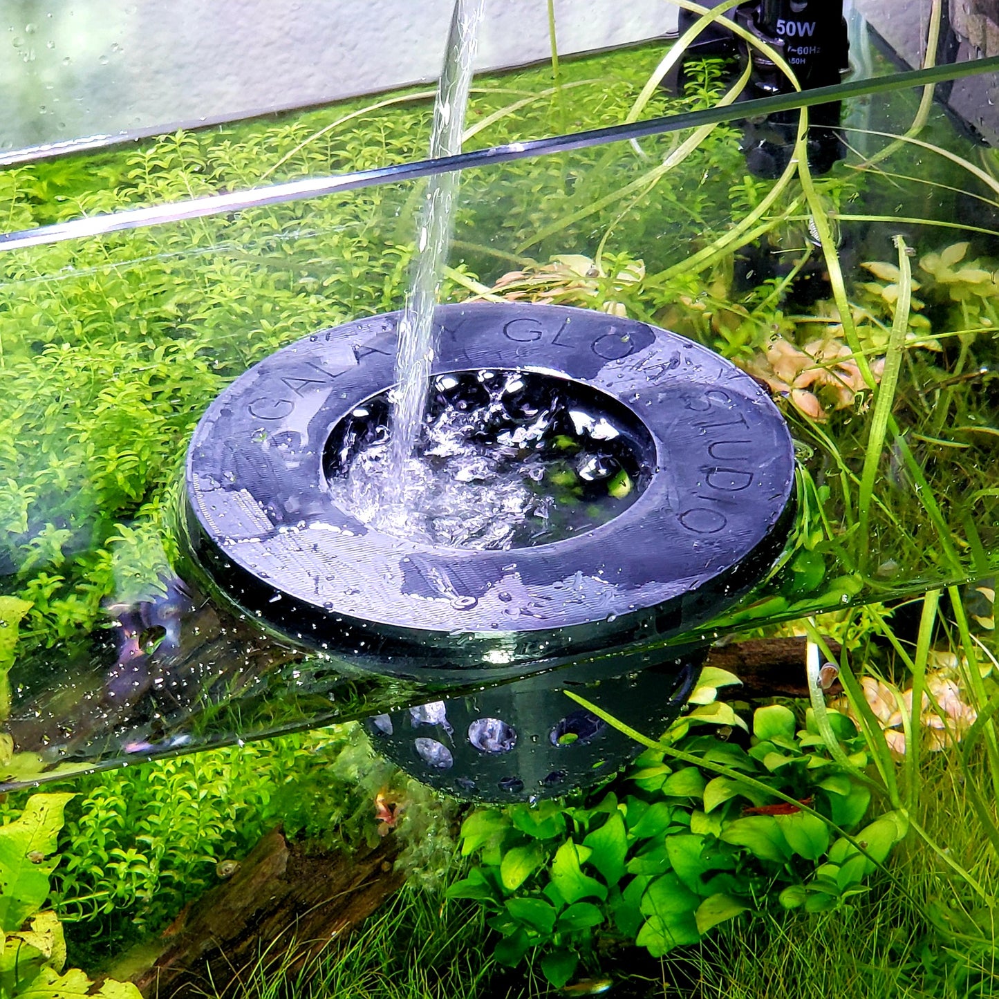 Floating Water Change Diffuser & Top Off Diffuser - Aquarium Safe 3D Printed ABS Plastic