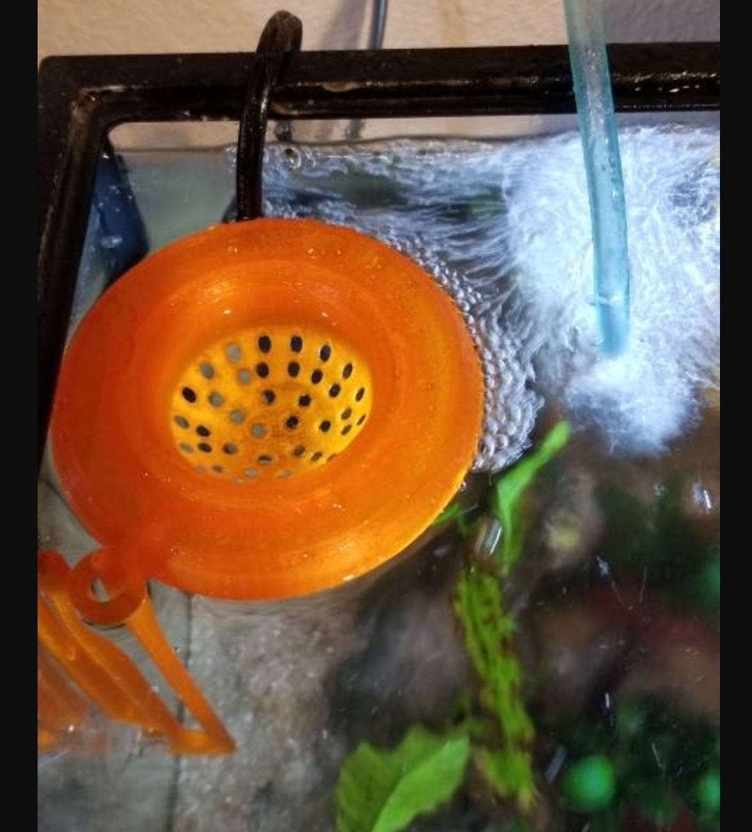 Floating Water Change Diffuser & Top Off Diffuser - Aquarium Safe 3D Printed ABS Plastic