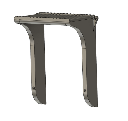 8.7inL x 6.7inW x 4inD Canopy - Durable 3D Printed ABS Plastic