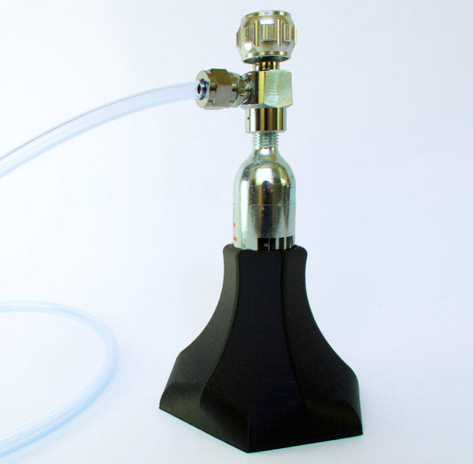 Tabletop CO2 Cartridge Stand - Fits All Sizes! - 3D Printed ABS Plastic