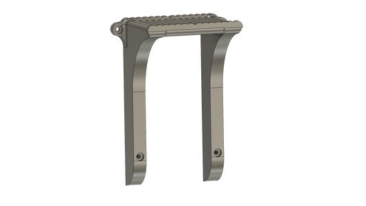 Ring Doorbell PRO Camera Canopy - Durable 3D Printed ABS Plastic