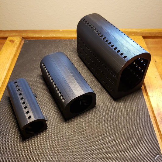 Straight Betta Home, Axolotl Home, Corner Fish Hide - Pet Safe 3D Printed ABS Plastic